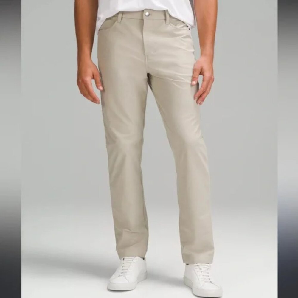 Lululemon Men's ABC Classic Fit Utilitech 5 Pocket Pants 30" Inseam Size 28 EUC